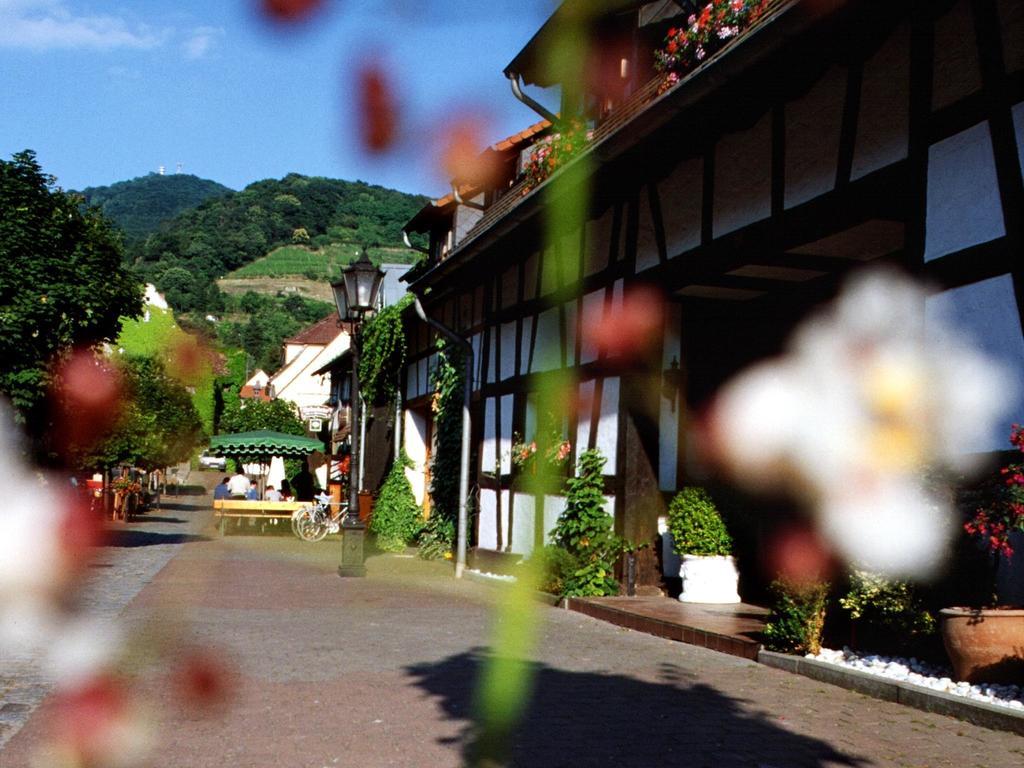 Hotel Garni Zur Bergstrasse Zwingenberg  Exterior foto